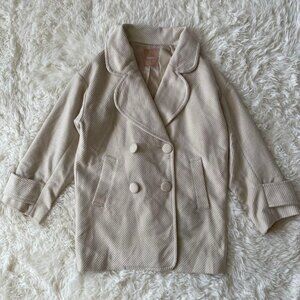Sharely Corduroy Double Breasted Jacket M Ivory